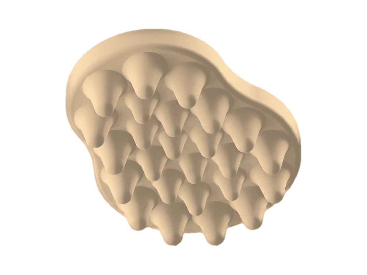 Design-Rendering: festes Dalera-Shampoo Aprikose & Pfirsich